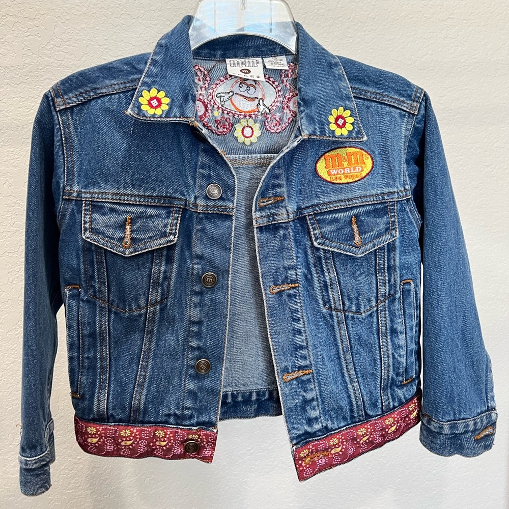 Girls M&M’s Brand Jean Jacket, size S